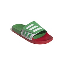 adidas Klapki Adilette TND Mexico (rzep, podeszwa Cloudfoam) zielony/czerwony - 1 para